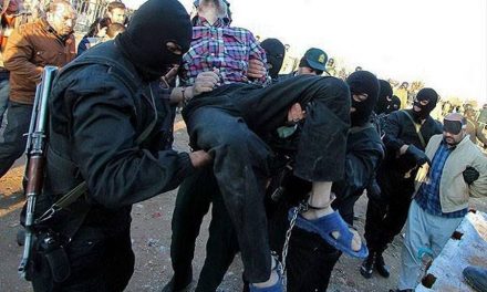 اجرای حکم اعدام در مقابل بیمارستان قم