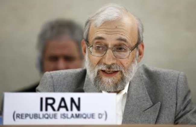 محمد جواد لاریجانی در ژنو: ایران به سرکوب همجنسگرایان افتخار می کند