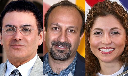 فیروز نادری و انوشه انصاری، نماینده‌های اصغر فرهادی در مراسم اسکار