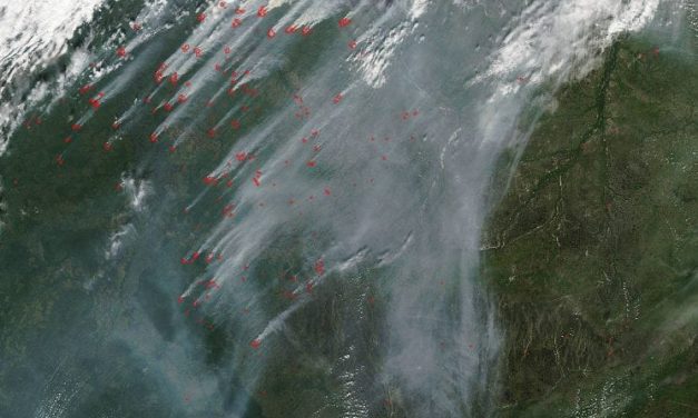 آلبوم عکس: زمین غرق در آتش