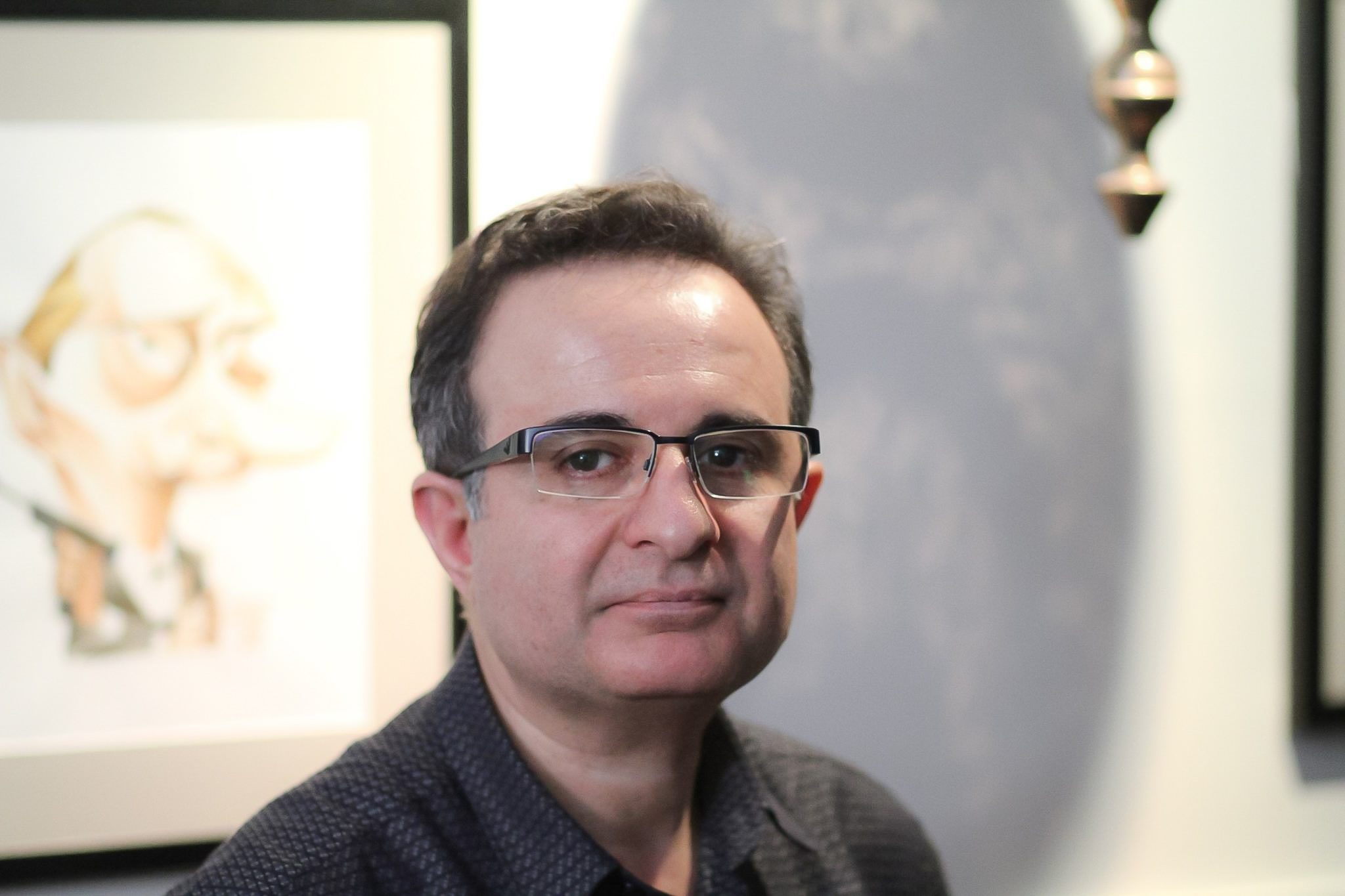 آثار کارتونی افشین سبوکی در شهرگان