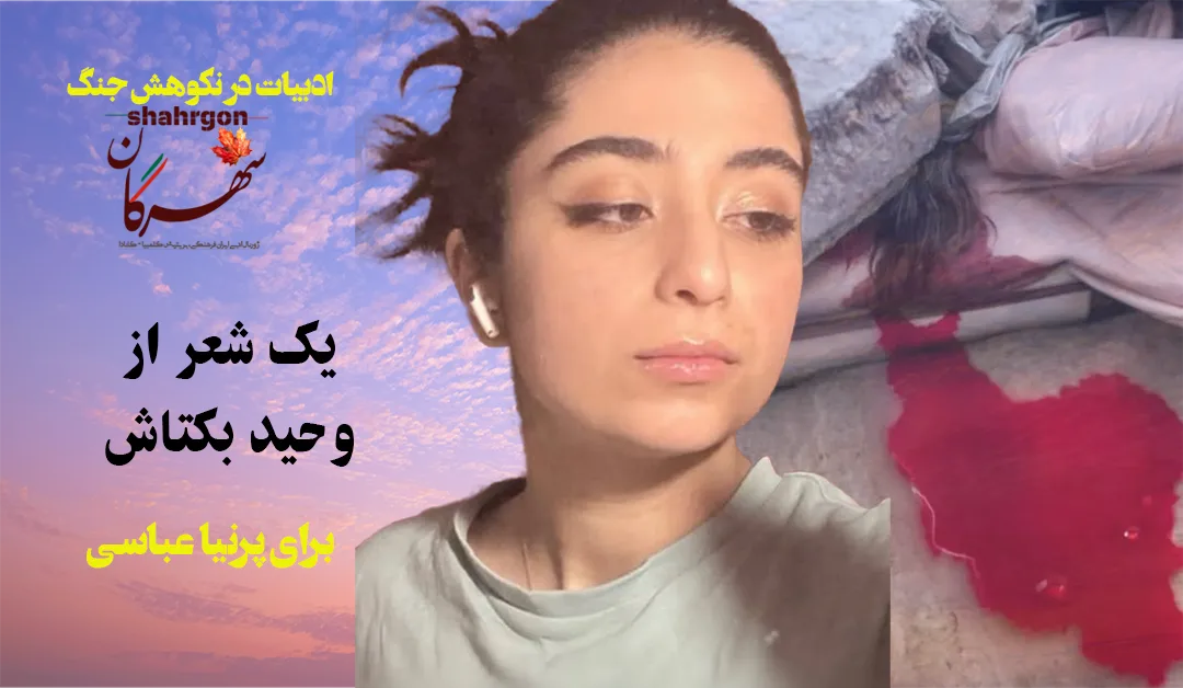یک شعر از وحید بکتاش