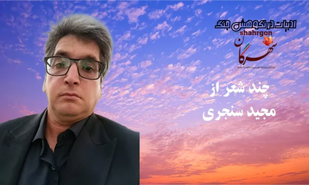 چند شعر از مجید سنجری