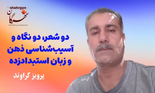 دو شعر، دو‌ نگاه و آسیب‌شناسی ذهن و زبان استبداد‌زده