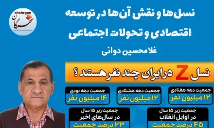 نسل‌ها و نقش آن‌ها در توسعه اقتصادی و تحولات اجتماعی