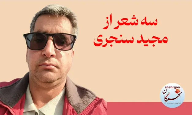 سه شعر از مجید سنجری
