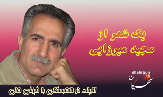 یک شعر از مجید میرزایی