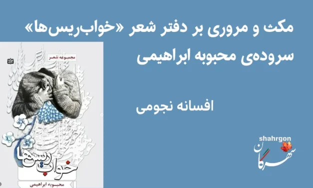 مروری بر دفتر شعر «خواب‌ریس‌ها» اثر محبوبه ابراهیمی