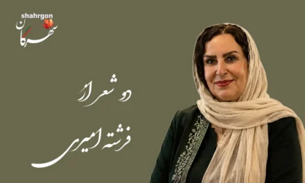 دو شعر از فرشته امیری