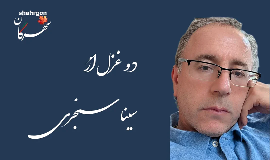 دو غزل از سینا سنجری