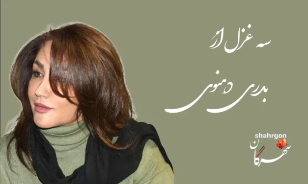 سه غزل از بدری دهنوی