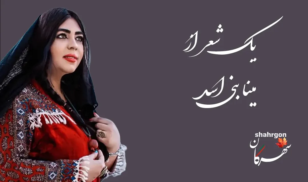 یک شعر از مینا بنی‌اسد