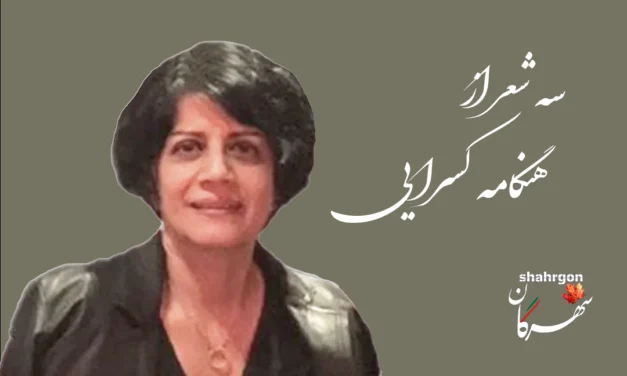 سه شعر از مجموعه دار؛ هنگامه کسرایی